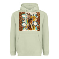 Matcha horses with sunflowers Heavyweight Hoodie - TumblerDesignByShophia