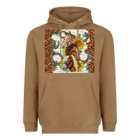Toasted Coconut horses with sunflowers Heavyweight Hoodie - TumblerDesignByShophia