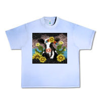 Grape Ice cow cactus and sunflower Urban Heavy Tee - AdoDesignShop