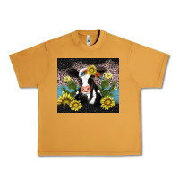 Peanut Butter cow cactus and sunflower Urban Heavy Tee - AdoDesignShop