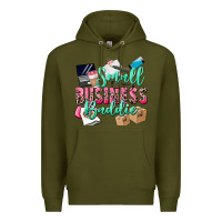 Army Green small business baddie Premium Hoodie - CowGirlArtShop