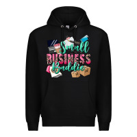 Black small business baddie Premium Hoodie - CowGirlArtShop