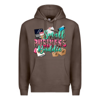 Coffee small business baddie Premium Hoodie - CowGirlArtShop