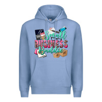 Colony Blue small business baddie Premium Hoodie - CowGirlArtShop