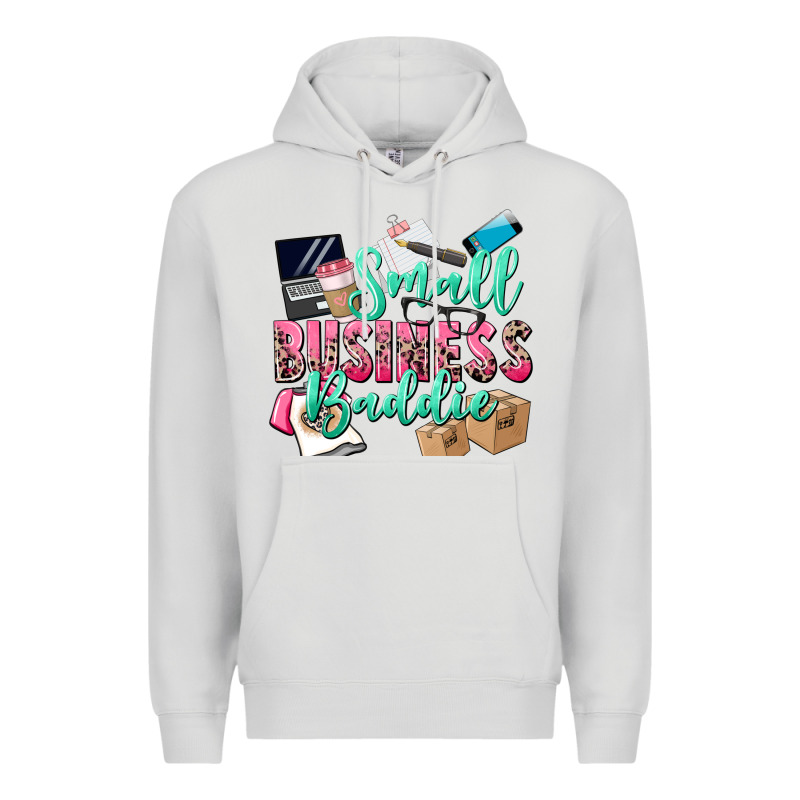 Small Business Baddie Premium Hoodie by CowGirlArtShop | Teevron