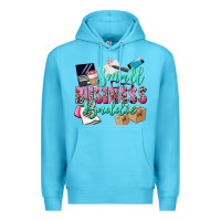Ocean Blue small business baddie Premium Hoodie - CowGirlArtShop