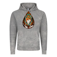 Aztec Bullskull Teardrop Earrings Vintage Hoodie | Teevron