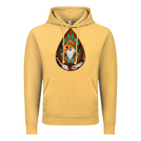 Vintage Mustard aztec bullskull teardrop earrings Vintage Hoodie - Jasminsmagicworld