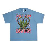 Pebble Blue cool it cupid i will find my own cowboy Urban Heavy Tee - MaliasSmallBusiness