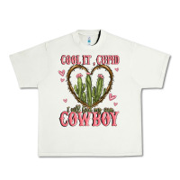 Pistachio cool it cupid i will find my own cowboy Urban Heavy Tee - MaliasSmallBusiness