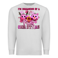 Dove Grey iam dreaming of a christmas Premium Sweatshirt - CowGirlArtShop