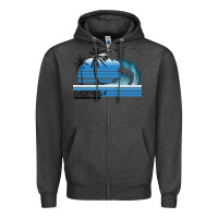 Charcoal Heather California The Perfect Wave Zipper Hoodie - Bettercallsaul