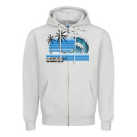 Dove Grey California The Perfect Wave Zipper Hoodie - Bettercallsaul