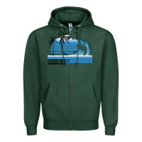 Sports Green California The Perfect Wave Zipper Hoodie - Bettercallsaul