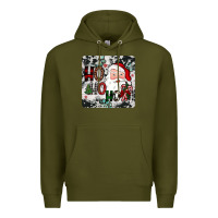 Army Green ho ho ho coaster Premium Hoodie - JahusDesignShop