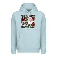 Blue Mist ho ho ho coaster Premium Hoodie - JahusDesignShop