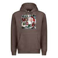Coffee ho ho ho coaster Premium Hoodie - JahusDesignShop