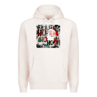 Pale Pink ho ho ho coaster Premium Hoodie - JahusDesignShop