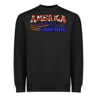 Black America the beautiful Heavyweight Sweatshirt - NancyCooperArtShop