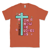Copper oh how he loves us ephesians 2 4 8 Classic Tee - MaliasSmallBusiness
