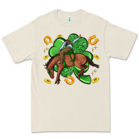 Bone cowboy with shamrock Premium Tee - Artiststas