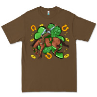 Cacao cowboy with shamrock Premium Tee - Artiststas