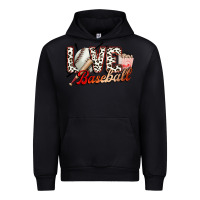 Black love baseball Urban Hoodie - FaDigitalArtStudio