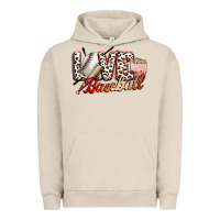 Pigment French Oak love baseball Urban Hoodie - FaDigitalArtStudio