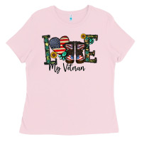 Love My Veteran Ladies Tee | Teevron