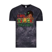 I Am Black History Black Girl Vintage Tee | Teevron