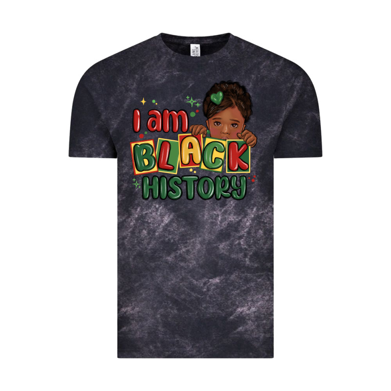 I Am Black History Black Girl Vintage Tee by MaliasSmallBusiness | Teevron
