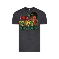 Vintage Black i am black history black girl Vintage Tee - MaliasSmallBusiness