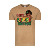 Vintage Camel i am black history black girl Vintage Tee - MaliasSmallBusiness