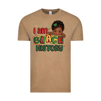 Vintage Coffee i am black history black girl Vintage Tee - MaliasSmallBusiness