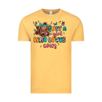 Vintage Mustard just a girl who loves cows Vintage Tee - JahusDesignShop