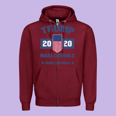 Trump Quotes Zipper Hoodie Designed By Bettercallsaul