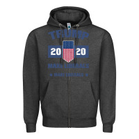 Charcoal Heather Trump Quotes Zipper Hoodie - Bettercallsaul