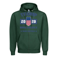 Sports Green Trump Quotes Zipper Hoodie - Bettercallsaul