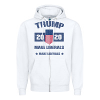 White Trump Quotes Zipper Hoodie - Bettercallsaul