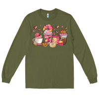 Army Green mexican pan dulce coffee cups Long Sleeve Tee - MaliasSmallBusiness
