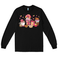 Black mexican pan dulce coffee cups Long Sleeve Tee - MaliasSmallBusiness