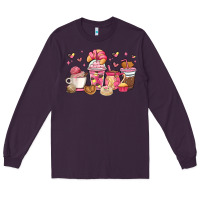 Plum mexican pan dulce coffee cups Long Sleeve Tee - MaliasSmallBusiness