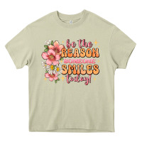 Mossy be the reason someone smiles today Heavy Core Tee - JahusDesignShop