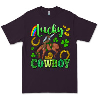 Plum lucky cowboy Premium Tee - Artiststas