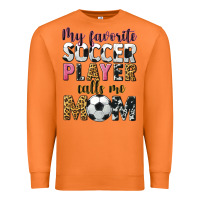 Carrot my favorite soccer player calls me mom Premium Sweatshirt - CowGirlArtShop