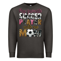 Smoke my favorite soccer player calls me mom Premium Sweatshirt - CowGirlArtShop