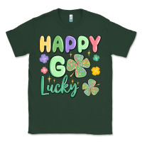 Sports Green happy go lucky Classic Tee - MaliasSmallBusiness