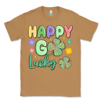 Toasted Coconut happy go lucky Classic Tee - MaliasSmallBusiness