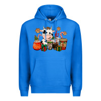 True Royal cow coffee cups christmas Premium Hoodie - CowGirlArtShop