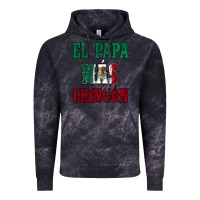 Cloud Black El Papa Mas Chingon Mexican Flag Vintage Hoodie - Jasminsmagicworld